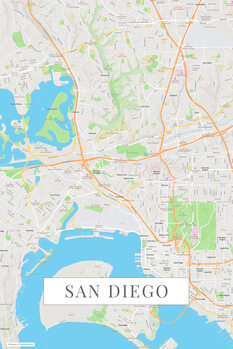 Samolepka San Diego color
