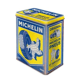 Piatto Scatola di latta Michelin - Vintage