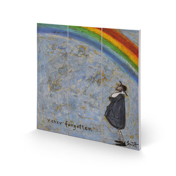 Sam Toft - Never Forgotten Schilderij op hout