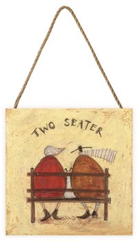 Sam Toft - Two Seater Schilderij op hout