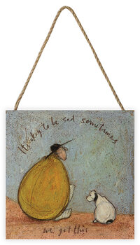 Sam Toft - We Got This Schilderij op hout