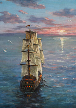 Naklejka Sea travel