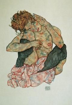 Umělecký tisk Sedící žena