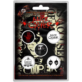 Set insigne  ALICE COOPER- EYES