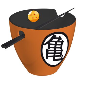 Set miska a hůlky na ramen Dragon Ball - Goku Symbols