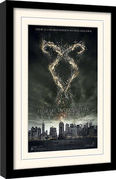 Poster incorniciato SHADOWHUNTERS - CITTÀ DI OSSA – rune