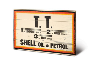 Bild auf Holz Shell - TT