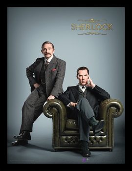 Ingelijste poster Sherlock - Chair
