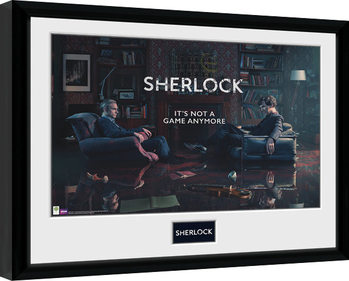 Ingelijste poster Sherlock - Rising Tide