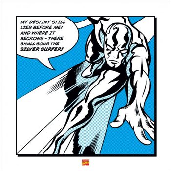 Art Print Silver Surfer - My Destiny