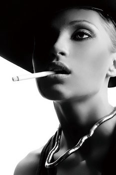 Obraz Passionate Woman - Smoking Woman