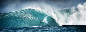 Skleněný Obraz Surfing - Jeď na vlně