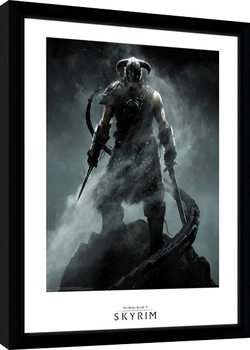 Framed Poster Skyrim - Dragon Born