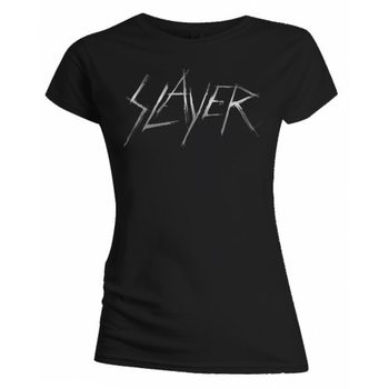 T-shirt Slayer - Scratchy Logo Ladies