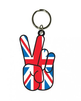 Sleutelhanger Union Jack Peace