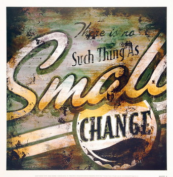 Umělecký tisk Small Change