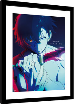 Gerahmte Poster Solo Leveling - Jinwoo