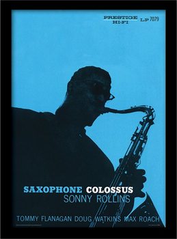 Ingelijste poster Sonny Rollins - saxophone colossus