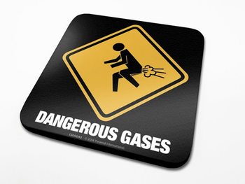 Sottobicchiere Dangerous Gases