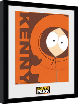 Ingelijste poster South Park - Kenny