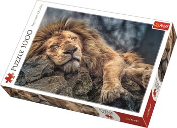 Puzzle Spící lev
