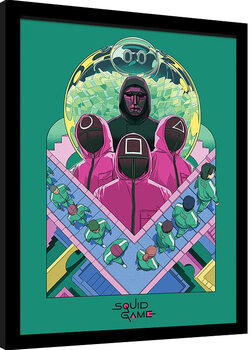 Zarámovaný plakát Squid Game 2 - Namon