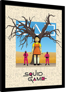 Poster incorniciato Squid Game 2 - Red Light, Green Light