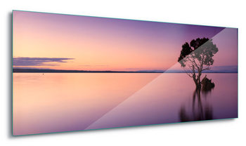 Sunset Purples Staklena slika