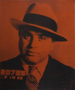Quadro su tela Al Capone II, 2015