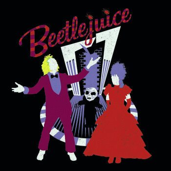 Quadro su tela Beetlejuice - Ball time