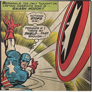 Quadro su tela Captain Americe - Shield