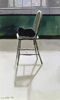 Quadro su tela Cat on a Chair, 1986