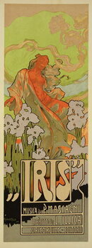 Quadro su tela Cover of Score and Libretto of the opera 'Iris', 1898