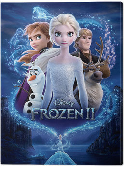 Stampa su tela Frozen: Il regno di ghiaccio 2 - Magic