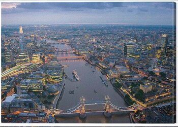 Quadro su tela Jason Hawkes - London