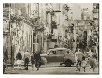 Stampa su tela Lee Frost - Havana Street, Cuba