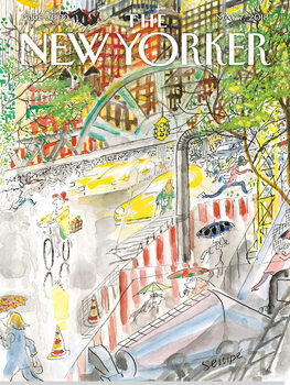 Quadro su tela Magazine Cover 190