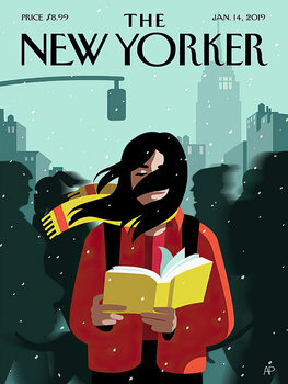 Quadro su tela Magazine Cover 194