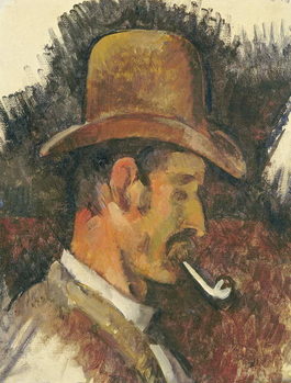 Quadro su tela Man with Pipe, 1892-96