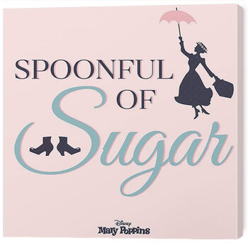 Stampa su tela Mary Poppins - Spoonful of Sugar