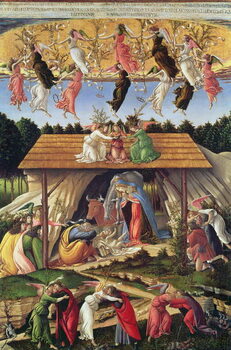 Stampa su tela Mystic Nativity, 1500