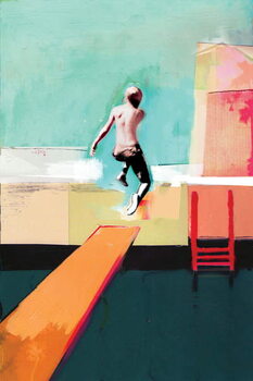 Quadro su tela Pool Day, 2011