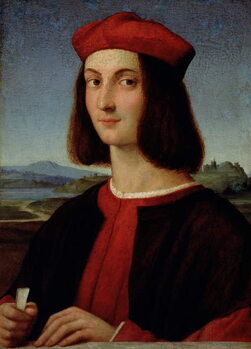 Stampa su tela Portrait of the Young Pietro Bembo, 1504-6