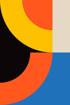 Quadro su tela Printable Bauhaus Home Decoration