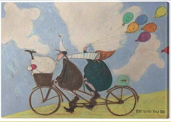 Quadro su tela Sam Toft - Be Who You Be