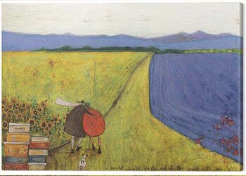 Quadro su tela Sam Toft - I Would Walk to the End of the World With You
