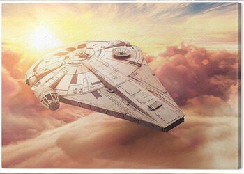 Stampa su tela Solo: A Star Wars Story - Millennium Falcon