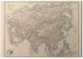 Stampa su tela Stanfords - Folio Asia Map