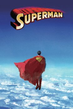 Stampa su tela Superman - In The Skies