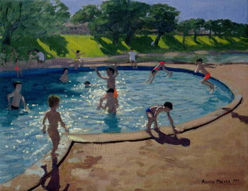 Stampa su tela Swimming Pool, 1999